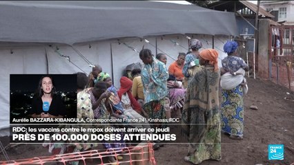 Epidémie de Mpox en RD Congo : près de 100 000 doses de vaccins attendues