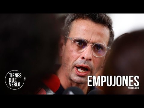 ¡Fuera! ¡Fuera! : Gritaron a Capriles Radonski mientras recorría Miranda