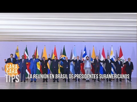 ¿Cuál fue la realidad en la reunión en Brasil de presidentes suramericanos?