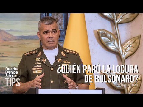 Ataque militar: Ministros de defensa de Venezuela y Brasil detuvieron a Bolsonaro