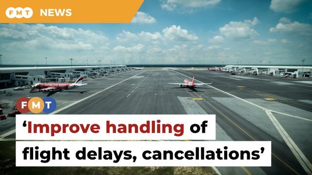 All airlines ordered to improve handling of flight delays, cancellations