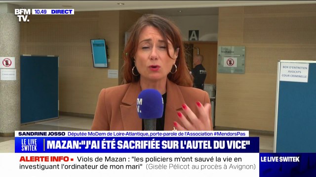 Procès des viols de Mazan: Il faut que la société fasse bloc , affirme Sandrine Josso (association #MendorsPas)