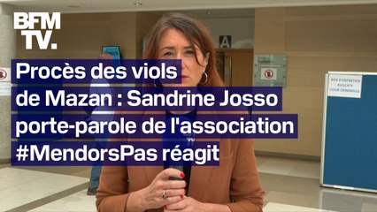Viols de Mazan: "Ce procès est un cas d'école" assure Sandrine Josso, députée et porte-parole de l'association #MendorsPas