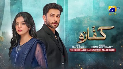 Kaffara Episode 36  Eng Sub  Ali Ansari  Laiba Khan  Zoya Nasir  1st September  HAR PAL GEO