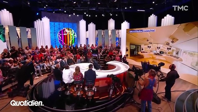Ce mercredi dans Quotidien , Soprano qui a enregistre son nouvel opus dans les studios de Miraval, propriété de Brad Pitt, a révélé qu'il avait failli croiser l'icône !