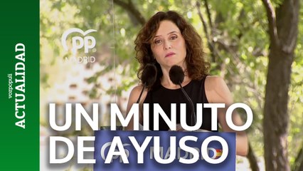 Ayuso acusa a Sánchez de tratar a los españoles como borregos