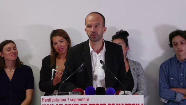Manifestations du 7 septembre: Manuel Bompard (LFI) appelle massivement les Français à se mobiliser