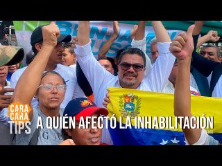 ¿A quién afectó la inhabilitación de María Corina Machado?