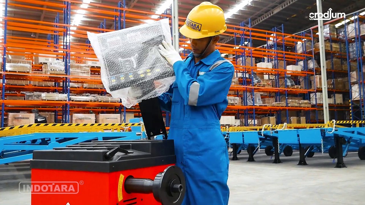 HOW TO INSTALL CRODIUM HEAVY DUTY WHEEL BALANCER WBL-657 WITH LED MONITOR