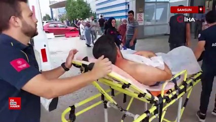 Samsun'da köpeğin saldırısına uğrayan şahıs ölümden döndü