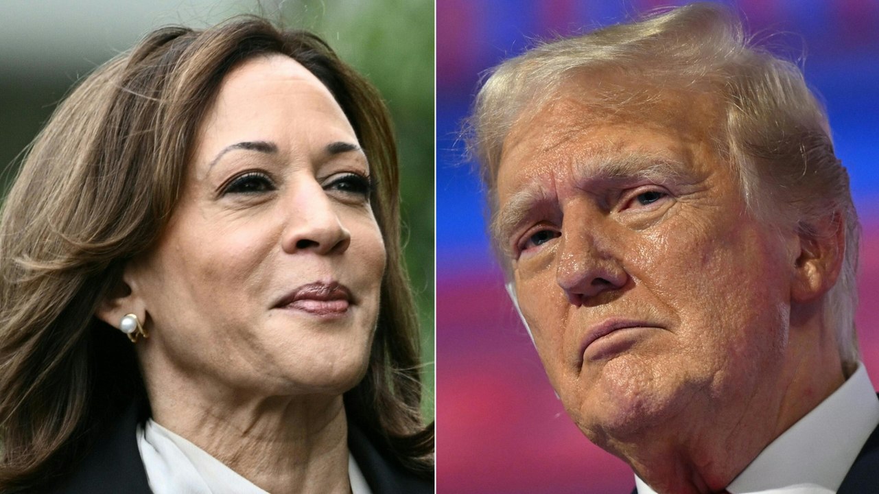 Zwei Monate vor US-Wahl: Knappes Rennen zwischen Harris und Trump