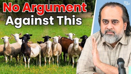 No argument against flesh consumption || Acharya Prashant, in conversation (2021)