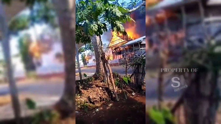 VIDEO: Empat Unit Rumah Panggung di Bulukumba Hangus Terbakar