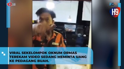 Viral Sekelompok Oknum Ormas "Palak" Pedagang Buah