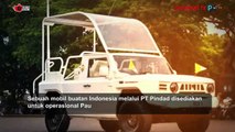 Maung MV3 Akan Menjadi Kendaraan Paus Fransiskus di GBK