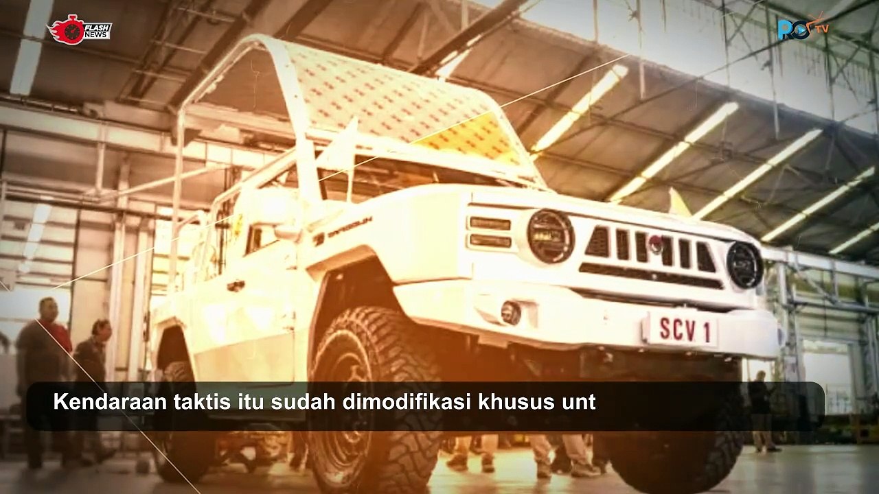 Ini Kendaraan Paus Fransisikus Saat di Misa di GBK