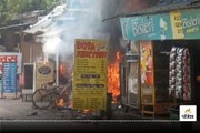 Fire in Hotel: होटल में लगी भीषण आग, आसमान में उठा धुएं का गुबार, देखें Video...