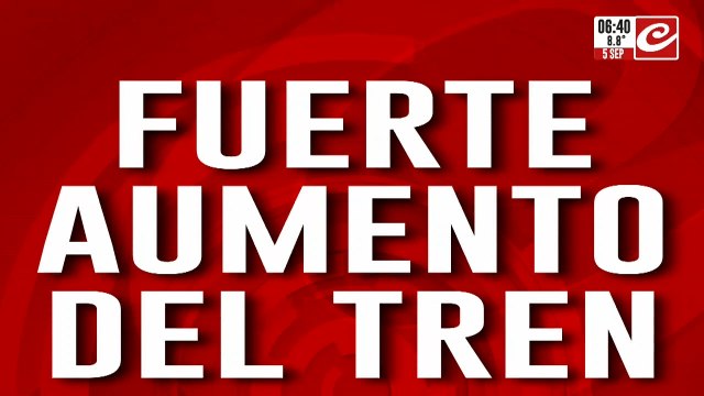 Se confirmó el aumento de trenes: ¿cómo queda conformadas las nuevas tarifas?