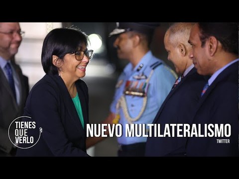 Las sanciones de EEUU son un chantaje. Debe imponerse la legalidad, el respeto : Delcy Rodríguez