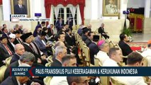 Puji Keberagaman dan Kerukunan di Indonesia, Ini Kata Paus Fransiskus saat Bertemu Jokowi