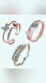 Latest design finger ring / feginer ring less price mai