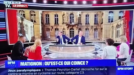 Sébastien Delogu refuse d'être touché par une femme, la députée Edwige Diaz (RN) sur le plateau de BFMTV (vidéo)