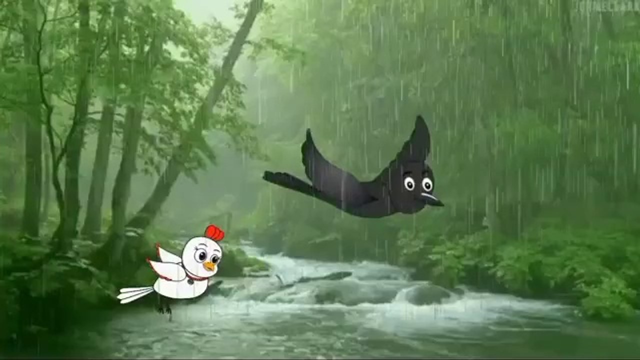 Churiya aur kauwa cartoon