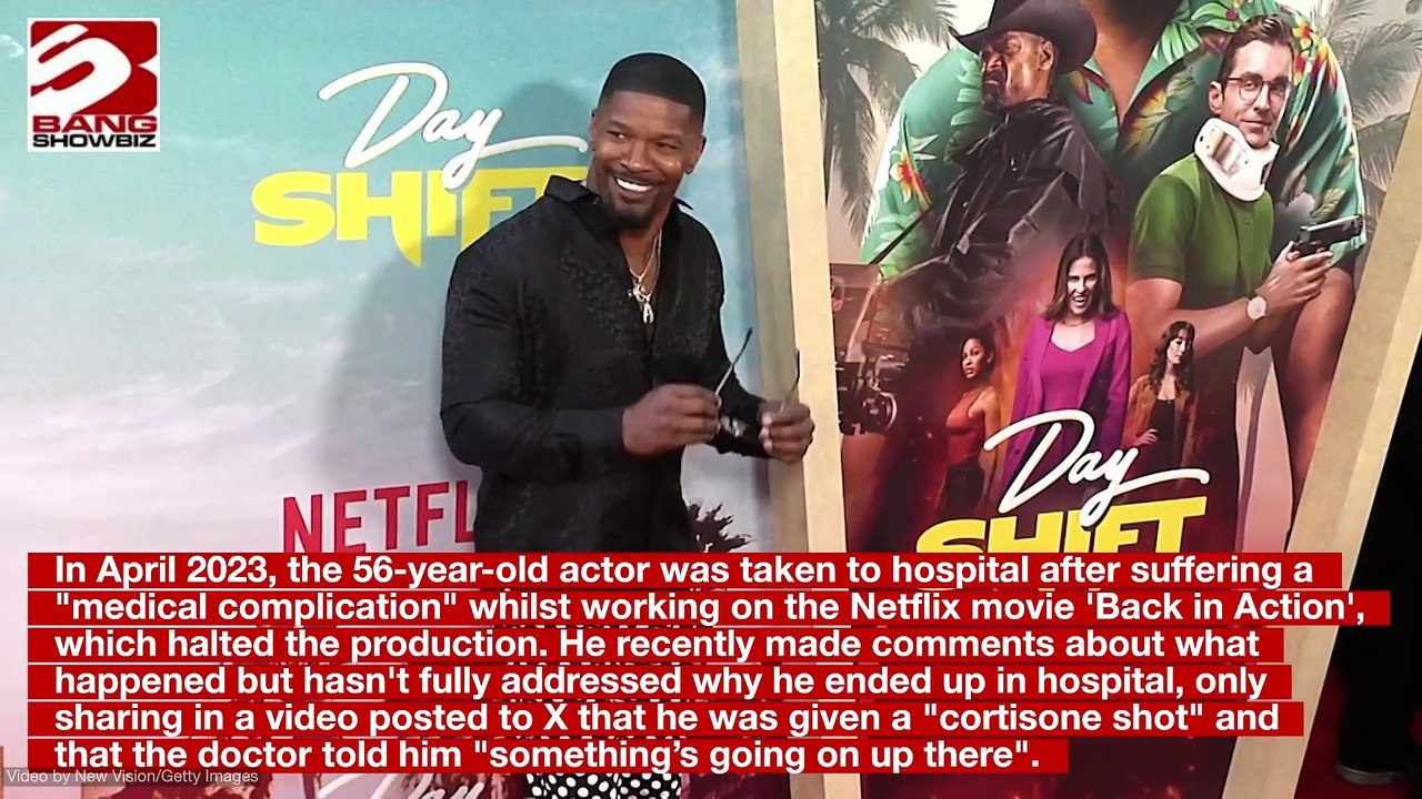 Jamie Foxx is set to address his serious medical emergency when he takes to the stage for 'One More Chance: An Evening with Jamie Foxx'