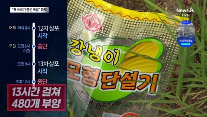 北 쓰레기 풍선에 테니스장 화재…“몰상식, 저급”