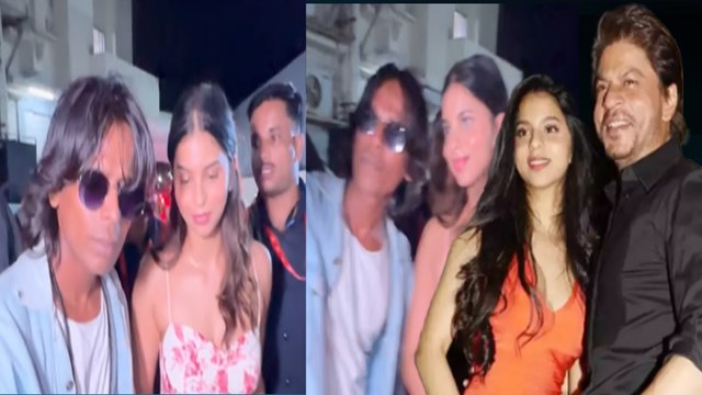 Shahrukh Khan के Duplicate से Suhana Khan मिली ऐसे? Fans ने दिया ये Reaction | FilmiBeat