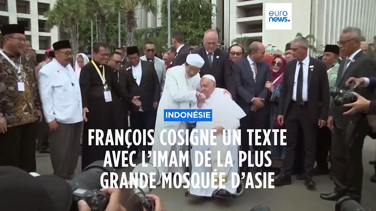 François cosigne un texte avec l’imam de la plus grande mosquée d’Asie
