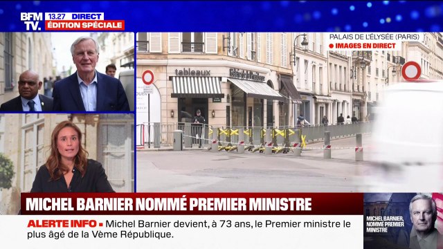 Michel Barnier Premier ministre: Jordan Bardella affirme que le RN jugera sur pièces son discours de politique générale