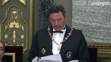 El fiscal general dice que "España necesita un cambio de modelo procesal"