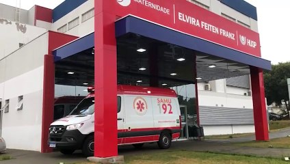 Mulher faz o parto da própria filha e é socorrida pelo Samu no Santa Cruz