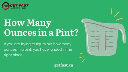 How Many Ounces in a Pint?