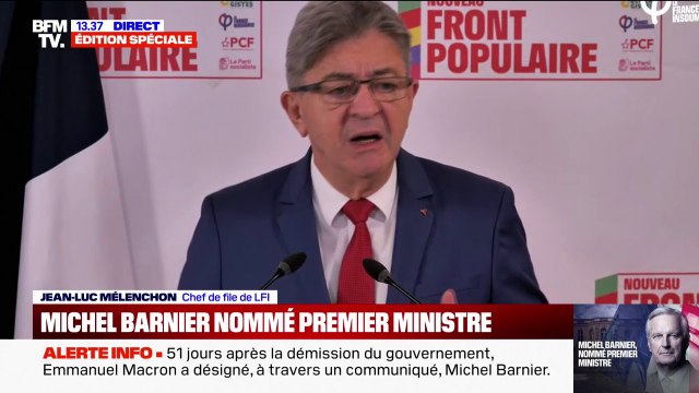 Jean-Luc Mélenchon: Nous ne croyons pas un instant qu'il se trouvera une majorité à l'Assemblée nationale pour accepter un tel déni de la démocratie