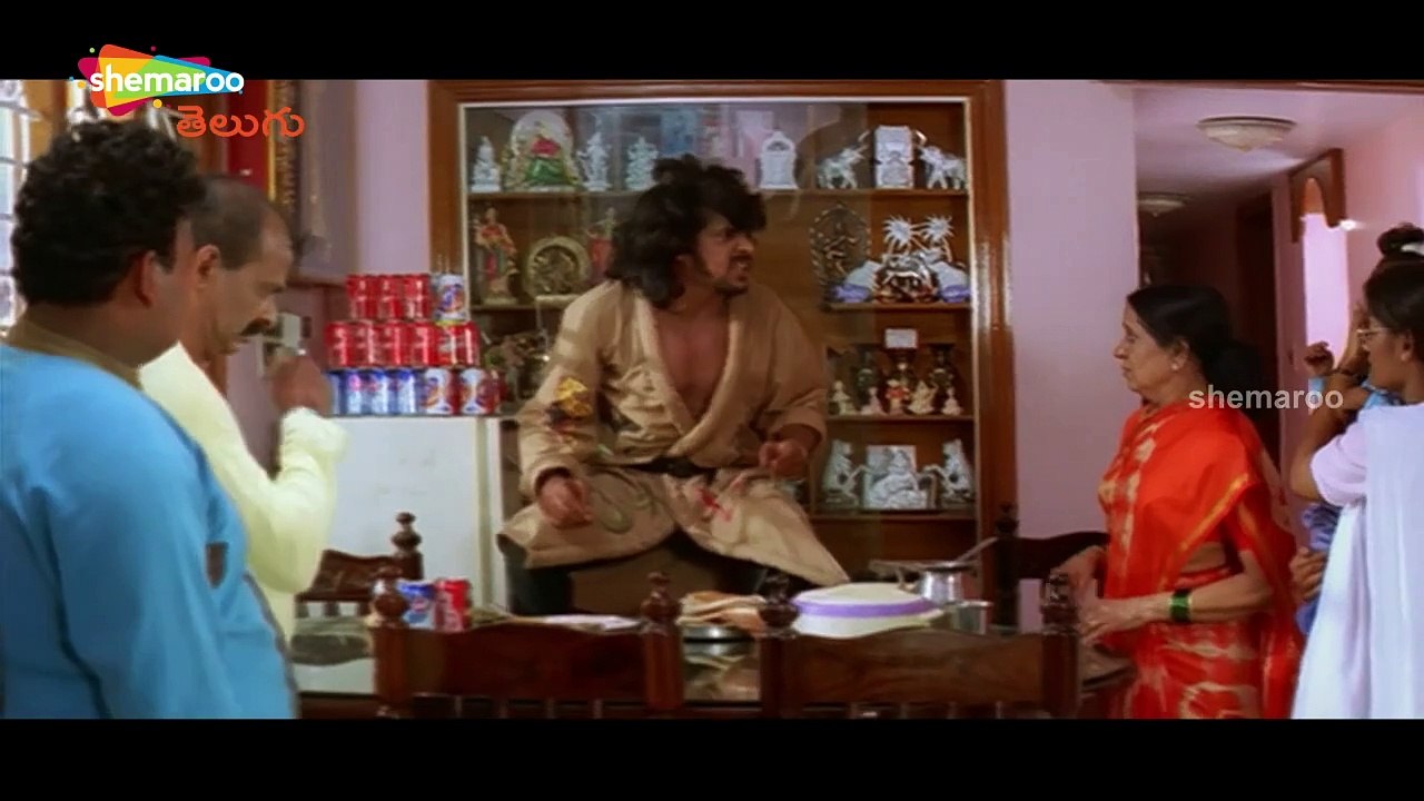Upendra Wears Lady Dress  Upendra Telugu Movie  Upendra  Prema  Raveena Tandon  Shemaroo Telugu