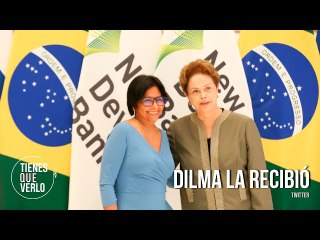 Visita histórica: Así fue la llegada de Delcy Rodríguez al banco de los BRICS