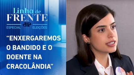 Tabata sobre segurança: “Vamos ampliar a cobertura de câmeras em SP” | LINHA DE FRENTE