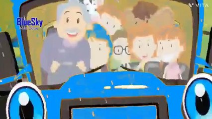 Wheels On The Bus Go Round And Round | Nursery Rhymes And Kids Songs For Children HD
