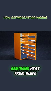 How Refrigerators Works? Working Principle of Refrigerators Explained with 3D Animation