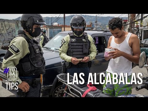 ¿Cuál es el proceso que debe hacer un funcionario policial en las alcabalas?