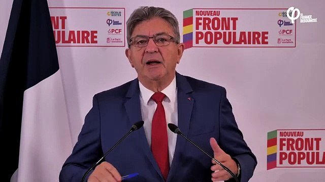Regardez la première réaction de Jean-Luc Mélenchon après la nomination de Michel Barnier à Matignon: On nous a volé l'élection ! - VIDEO