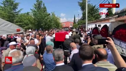 Şehit Binbaşı Osman Ayan, Isparta’da toprağa verildi