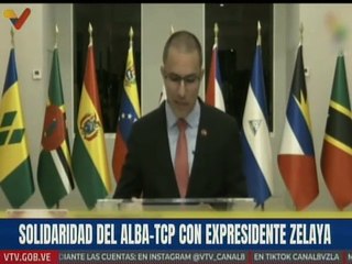 ALBA-TCP expresa solidaridad con el expresidente Zelaya ante una campaña de desprestigio