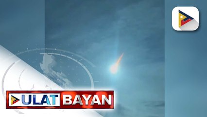 Pagpasok at pagtunaw ng asteroid, nasaksihan sa hilagang Luzon