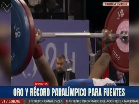 Clara Fuentes obtiene la segunda medalla de oro para Venezuela en los Juegos Paralímpicos 2024