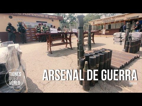 Incautado en Tocorón: Armas largas, lanzacohetes, explosivos, drogas, motos y máquinas de bitcoin