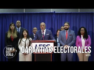 ¿Qué dijo Jorge Rodríguez de Gerardo Blyde luego de firmar los acuerdos parciales en Barbados?