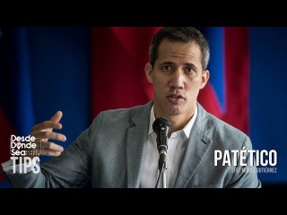 Mamarracho le dijeron: Desde Miami Guaidó pide más sanciones para Venezuela